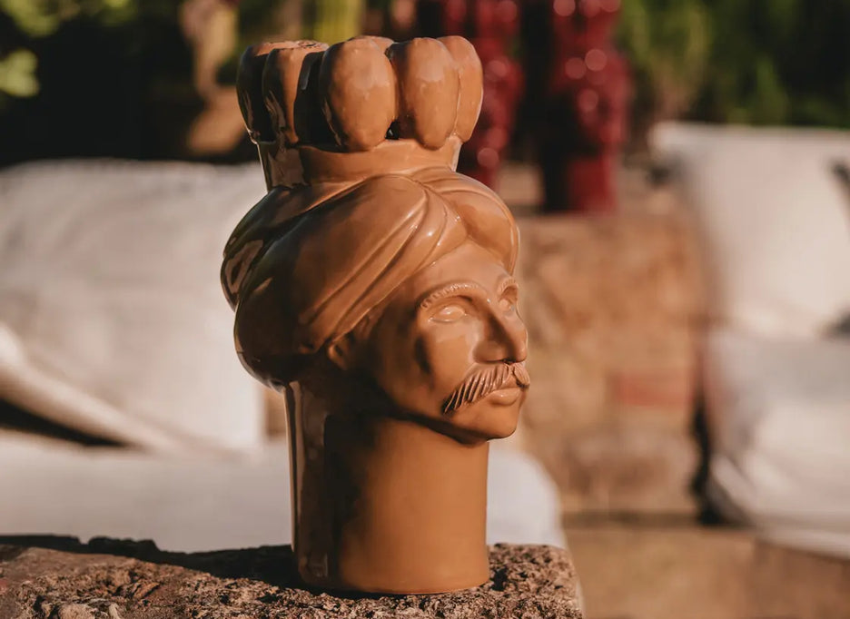 Solimano d'India - Crita Ceramiche di Caltagirone