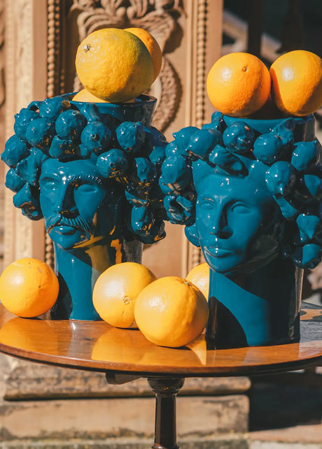 Solimano in giardino - Crita Ceramiche di Caltagirone