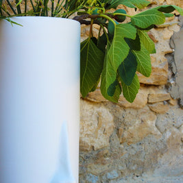 A naso bianco - Crita Ceramiche di Caltagirone