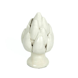 CARCIOFO • Bianco Peloritani • H15 - Crita Ceramiche di Caltagirone