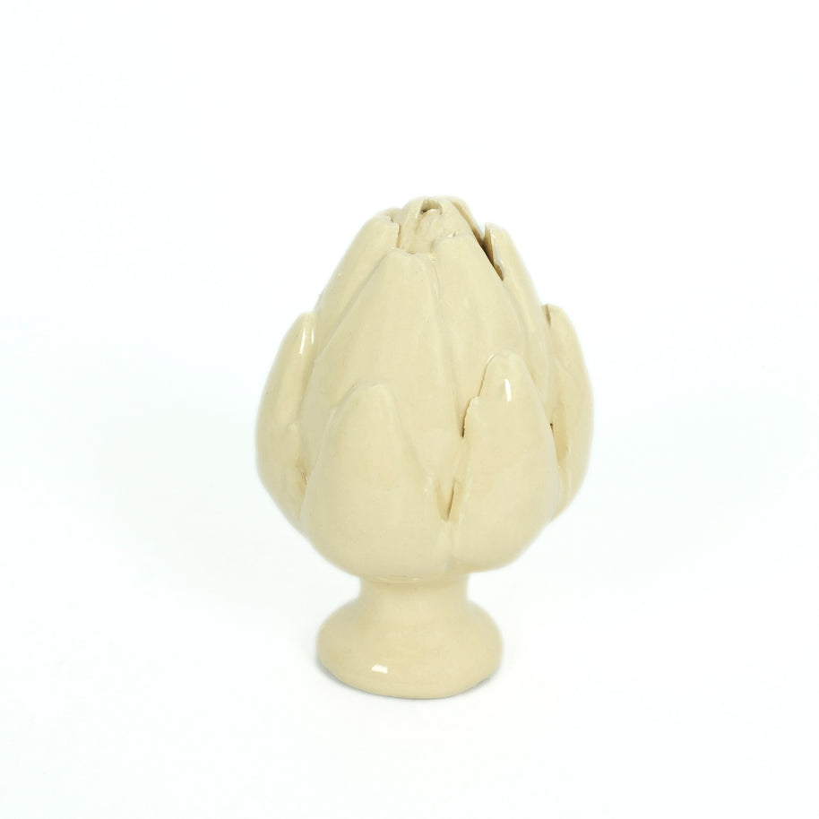 CARCIOFO • Crema di Palma • H10 - Crita Ceramiche di Caltagirone