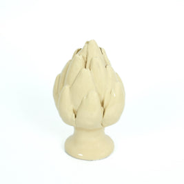 CARCIOFO • Crema di Palma • H15 - Crita Ceramiche di Caltagirone