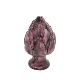 CARCIOFO • Viola di Ravanusa • H15 - Crita Ceramiche di Caltagirone