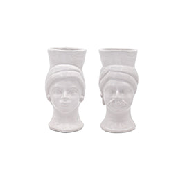 Grifone & Mata • Bianco Madonie • H14 - Crita Ceramiche di Caltagirone