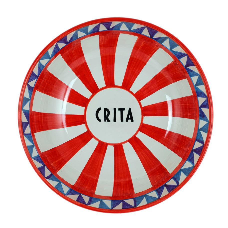 Insalatiera Alfeo - Big - Crita Ceramiche di Caltagirone