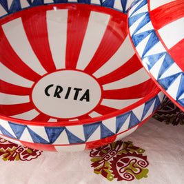 Insalatiera Alfeo - Small - Crita Ceramiche di Caltagirone