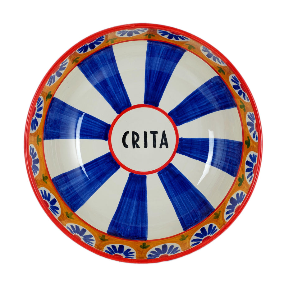 Insalatiera Galatea - Big - Crita Ceramiche di Caltagirone