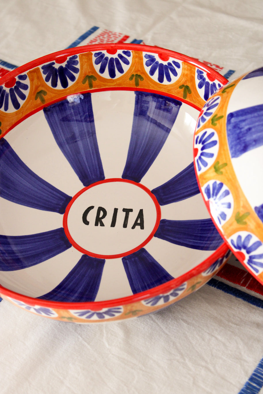 Insalatiera Galatea - Small - Crita Ceramiche di Caltagirone