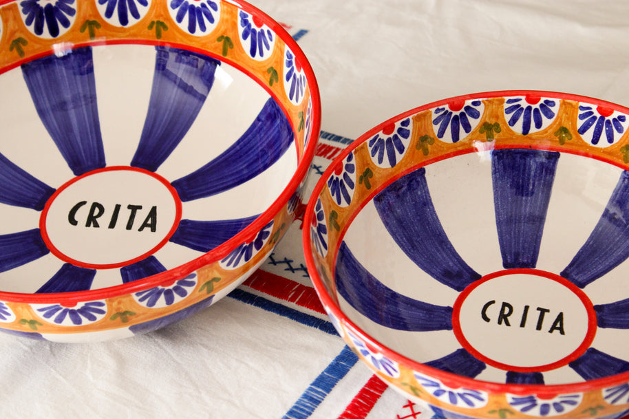 Insalatiera Galatea - Small - Crita Ceramiche di Caltagirone