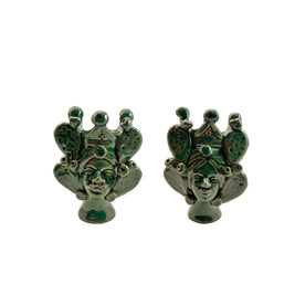 Mori di l'Amuri • Verde Ucria - Crita Ceramiche di Caltagirone