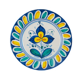 Piatto da Frutta GIALLO MONTEDORO - Crita Ceramiche di Caltagirone