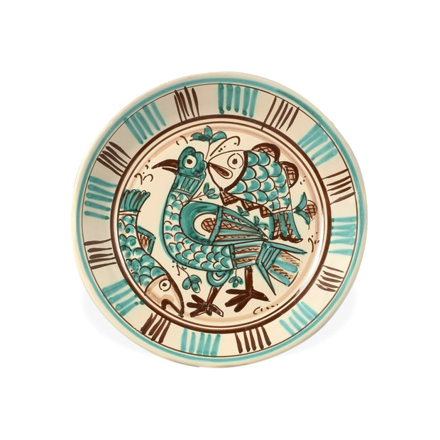 Piatto da Frutta IONIO - Crita Ceramiche di Caltagirone