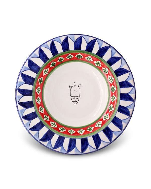 Piatto Fondo ACI - Crita Ceramiche di Caltagirone