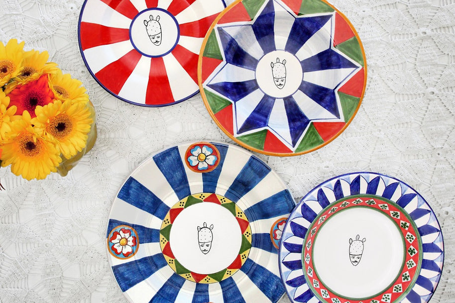 Piatto Fondo ACI - Crita Ceramiche di Caltagirone
