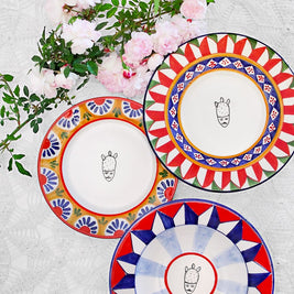 Piatto Fondo ANAPO - Crita Ceramiche di Caltagirone