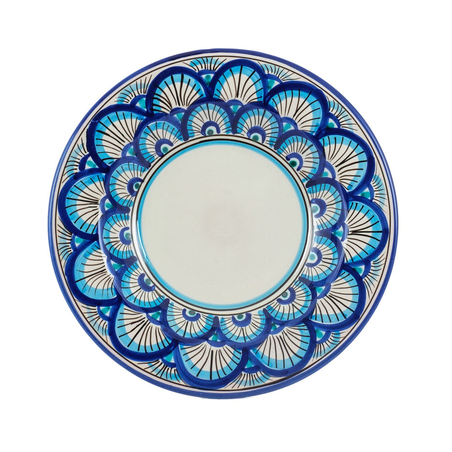 Piatto Fondo • Ego • Azzurro San Leone - Crita Ceramiche di Caltagirone