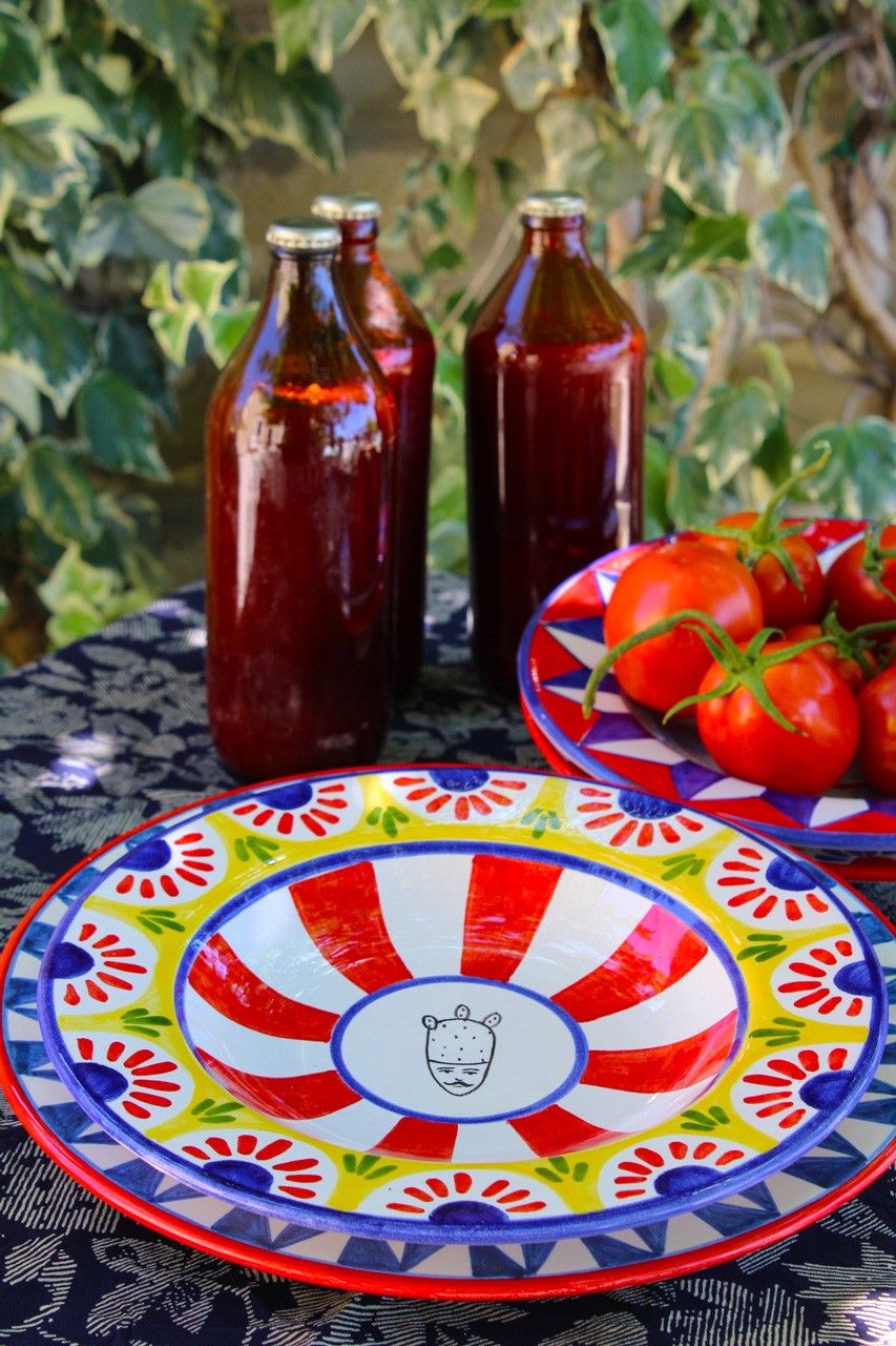 Piatto Fondo FILLIDE - Crita Ceramiche di Caltagirone