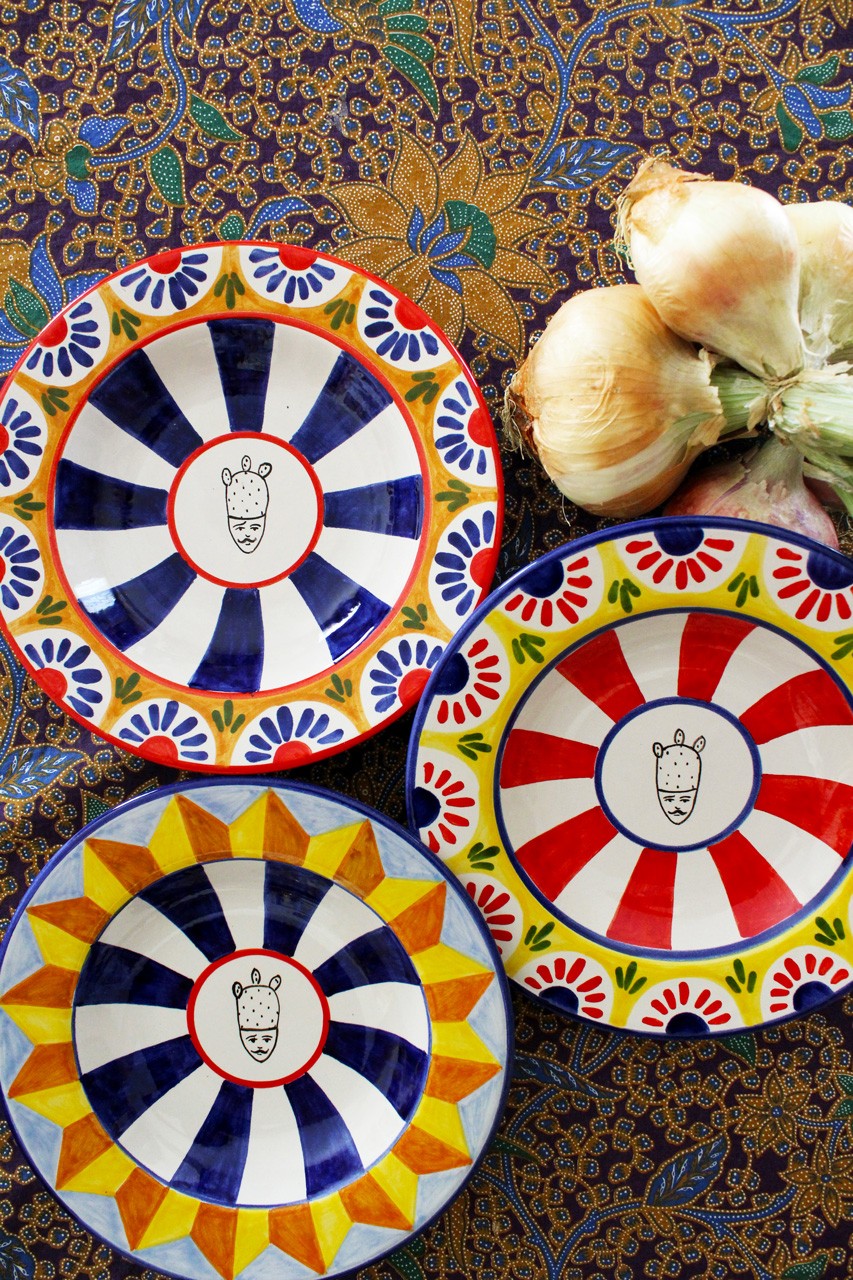 Piatto Fondo GALATEA - Crita Ceramiche di Caltagirone