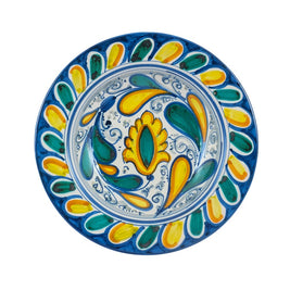 Piatto Fondo GIALLO MONTEDORO - Crita Ceramiche di Caltagirone