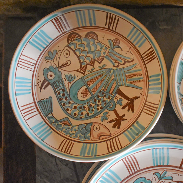 Piatto Fondo IONIO - Crita Ceramiche di Caltagirone