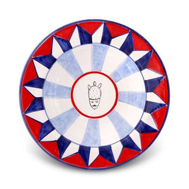 Piatto Fondo MACALDA - Crita Ceramiche di Caltagirone