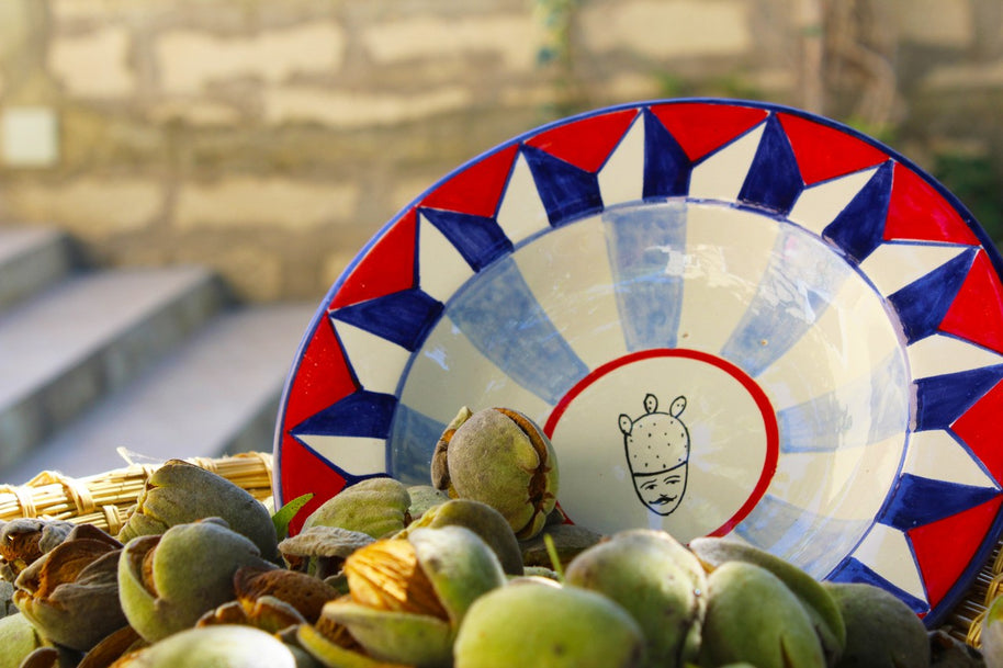 Piatto Fondo MACALDA - Crita Ceramiche di Caltagirone