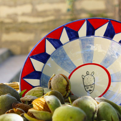 Piatto Fondo MACALDA - Crita Ceramiche di Caltagirone