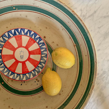 Piatto Pane ALFEO - Crita Ceramiche di Caltagirone