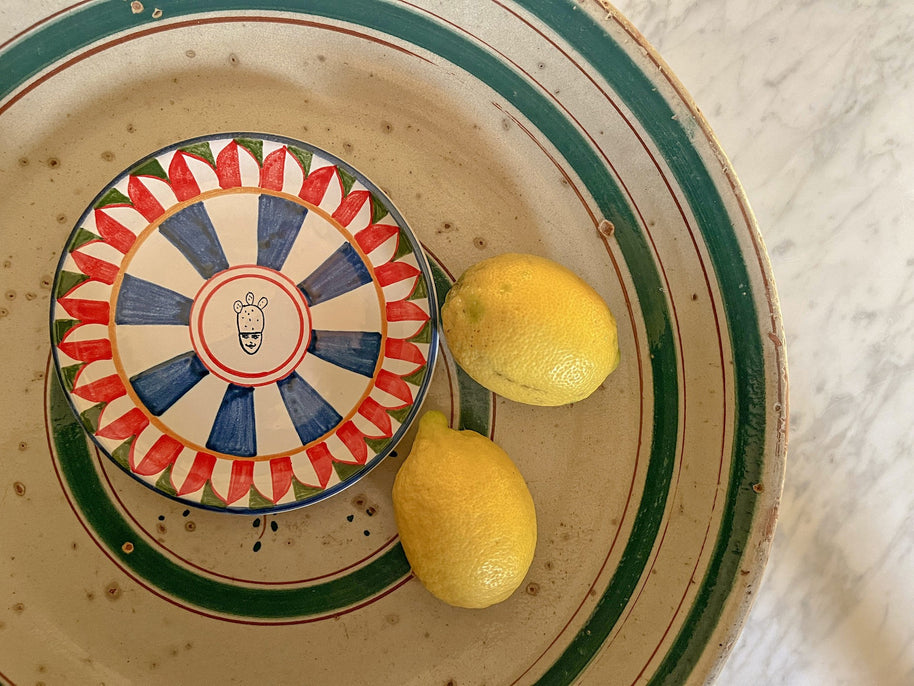 Piatto Pane ENCELADO - Crita Ceramiche di Caltagirone