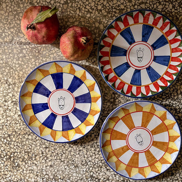 Piatto Pane ENCELADO - Crita Ceramiche di Caltagirone