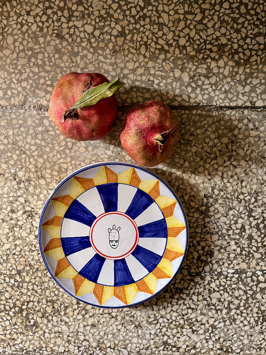 Piatto Pane NAIDE - Crita Ceramiche di Caltagirone