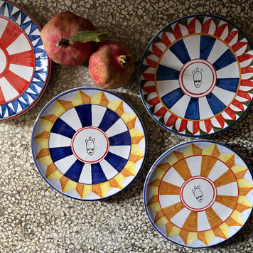 Piatto Pane NAIDE - Crita Ceramiche di Caltagirone