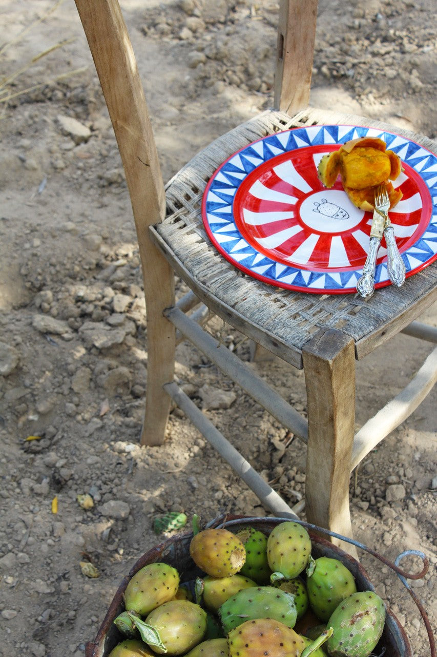 Piatto Piano ALFEO - Crita Ceramiche di Caltagirone