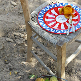 Piatto Piano ALFEO - Crita Ceramiche di Caltagirone