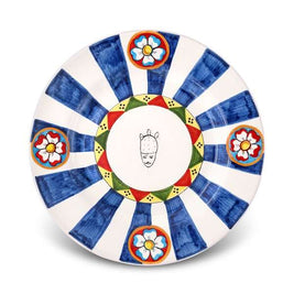 Piatto Piano ARETUSA - Crita Ceramiche di Caltagirone