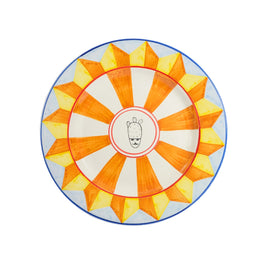 Piatto Piano GAMMAZITA - Crita Ceramiche di Caltagirone