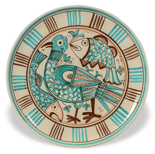 Piatto Piano IONIO - Crita Ceramiche di Caltagirone