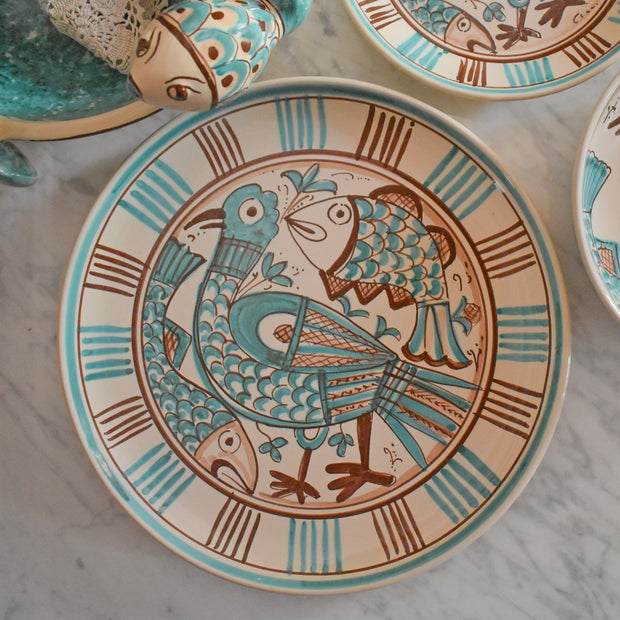 Piatto Piano IONIO - Crita Ceramiche di Caltagirone