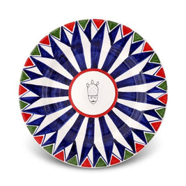 Piatto Piano UZETA - Crita Ceramiche di Caltagirone