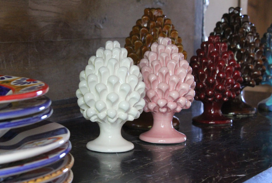 PIGNA • Bianco Madonie • H15 - Crita Ceramiche di Caltagirone