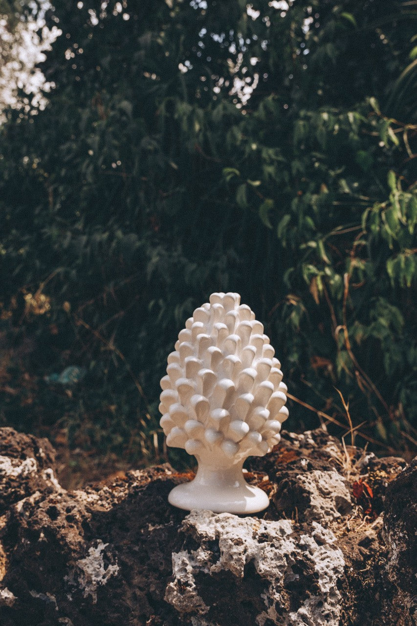 PIGNA • Bianco Madonie • H20 - Crita Ceramiche di Caltagirone