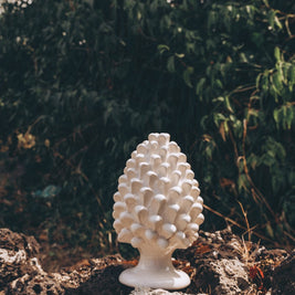 PIGNA • Bianco Madonie • H20 - Crita Ceramiche di Caltagirone