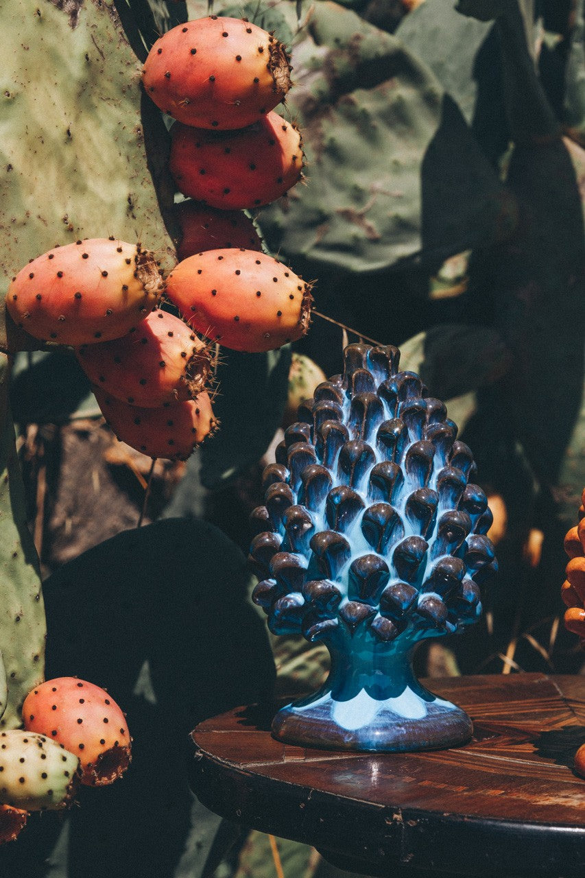 PIGNA • Blu Delle Correnti • H20 - Crita Ceramiche di Caltagirone