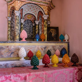 PIGNA • Giallo Serradifalco • H20 - Crita Ceramiche di Caltagirone