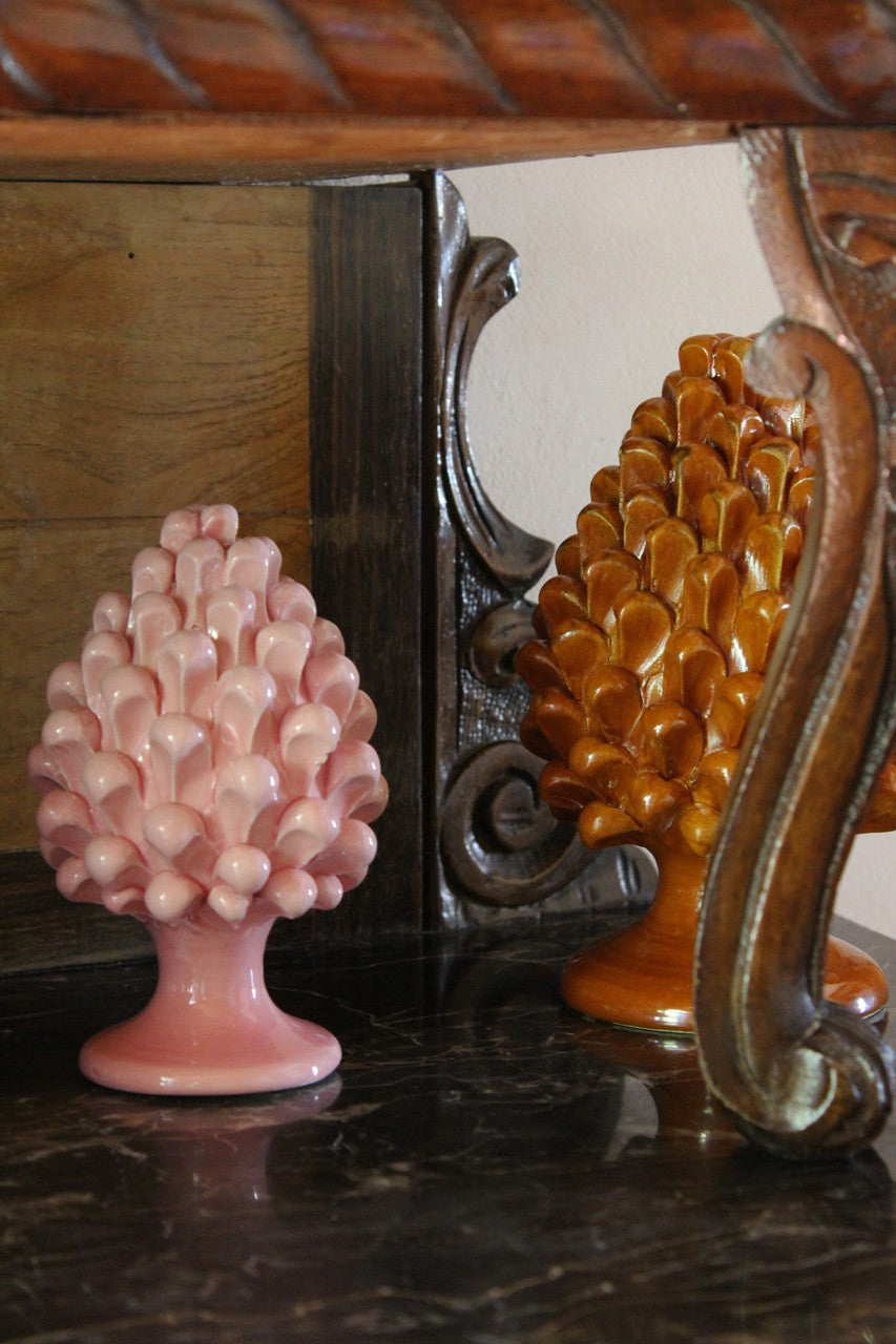 PIGNA • Rosa Trapani • H15 - Crita Ceramiche di Caltagirone