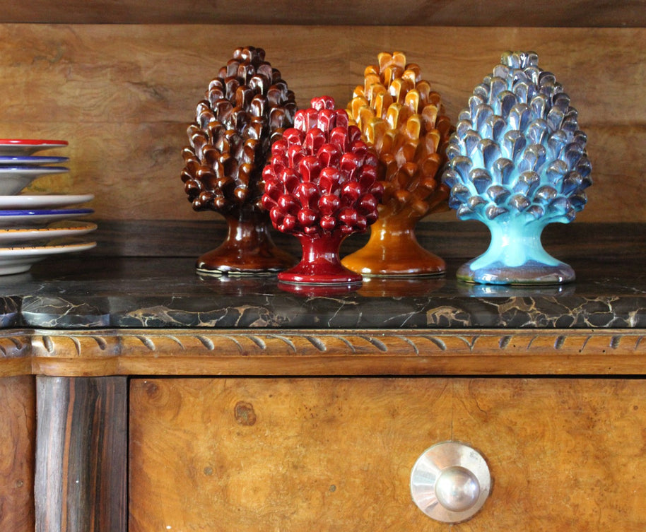 PIGNA • Rosso Etna • H15 - Crita Ceramiche di Caltagirone