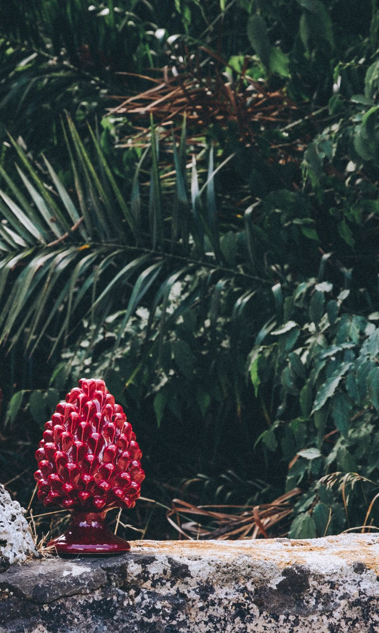 PIGNA • Rosso Etna • H20 - Crita Ceramiche di Caltagirone