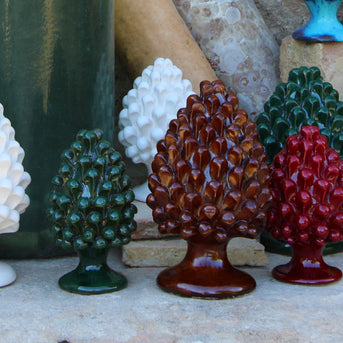 PIGNA • Verde Ucria • H15 - Crita Ceramiche di Caltagirone