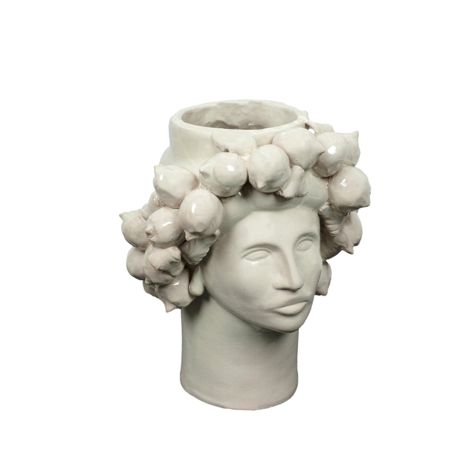 Roxelana in giardino • Bianco dei Peloritani - Crita Ceramiche di Caltagirone