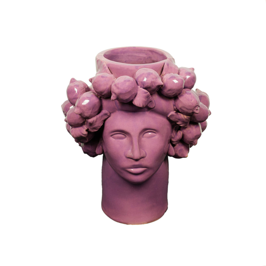 Roxelana in giardino • Ciclamino Lipari - Crita Ceramiche di Caltagirone